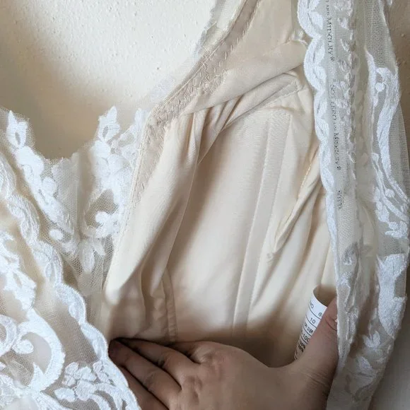 Sottero and Midgley Winifred Bridal Gown Size 10 ALTERED - Picture 9 of 16